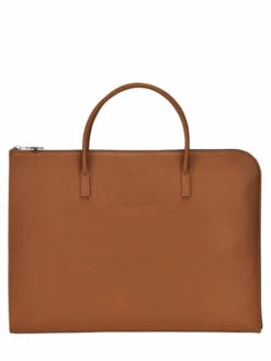 Slim Leather Briefcase Le Foulonn� LONGCHAMP