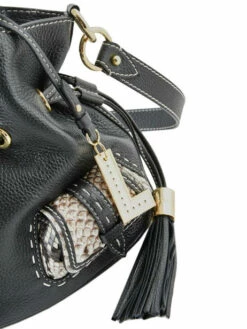 Small Leather Bucket Bag Premier Flirt Python LANCEL 9 Small Leather Bucket Bag Premier Flirt Python LANCEL -Sacs Soldes Magasin 736025