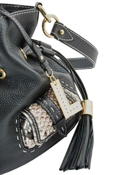 Small Leather Bucket Bag Premier Flirt Python LANCEL 3 Small Leather Bucket Bag Premier Flirt Python LANCEL – Image 3