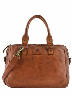 Leather Heritage Satchel BIBA