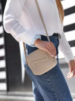 Leather Crossbody Bag Chelsea NATHAN BAUME 7 Leather Crossbody Bag Chelsea NATHAN BAUME -Sacs Soldes Magasin 770891