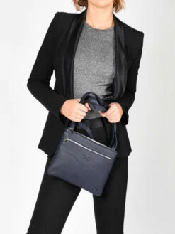 Leather Polo Crossbody Bag NATHAN BAUME 6 Leather Polo Crossbody Bag NATHAN BAUME -Sacs Soldes Magasin 801985