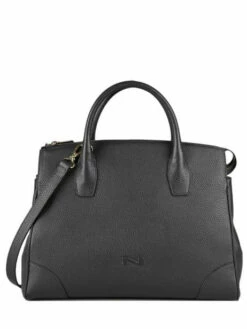 Leather Satchel Naomie NATHAN BAUME