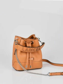 Leather Ninon Mini Bucket Bag LANCEL -Sacs Soldes Magasin 805463