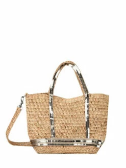 Crossbody Bag Baby Cabas Raffia Sequins VANESSA BRUNO