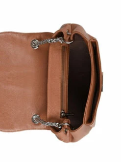 Leather Foulonn� Pia Top-handle Bag LANCASTER -Sacs Soldes Magasin 842789