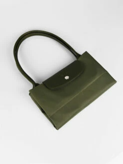 Large Shoulder Bag Le Pliage Green LONGCHAMP -Sacs Soldes Magasin 843884