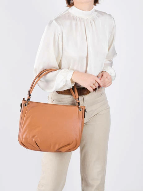 Shoulder Bag Confort Leather HEXAGONA 2 Shoulder Bag Confort Leather HEXAGONA – Image 2