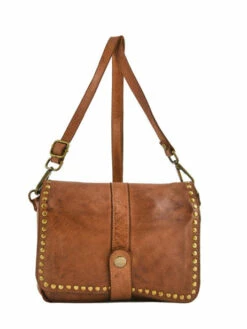 Shoulder Bag Dewashed Leather MILANO