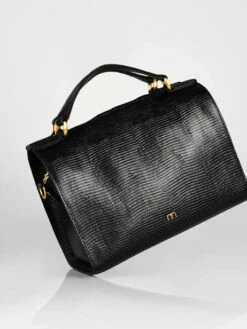 Top Handle Lezard NAT ET NIN -Sacs Soldes Magasin 850843