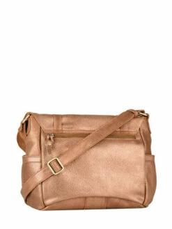 Leather Bernie Messenger Bag MILA LOUISE -Sacs Soldes Magasin 859106