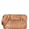 Leather Bernie Messenger Bag MILA LOUISE