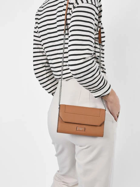 Leather Ninon Belt Bag With Chain LANCEL 2 Leather Ninon Belt Bag With Chain LANCEL – Image 2