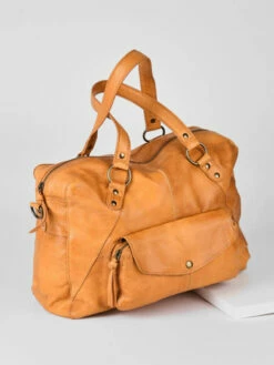 Shoulder Bag Liv Leather PIECES 7 Shoulder Bag Liv Leather PIECES -Sacs Soldes Magasin 883823