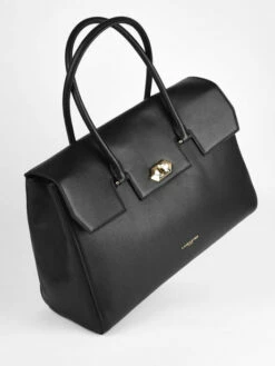 Leather Milano Shoulder Bag LANCASTER 7 Leather Milano Shoulder Bag LANCASTER -Sacs Soldes Magasin 885645