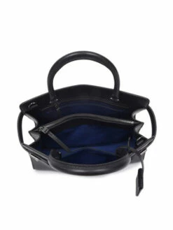 Medium Leather Emilie Handbag LE TANNEUR -Sacs Soldes Magasin 905982