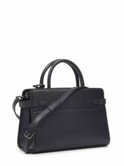 Medium Leather Emilie Handbag LE TANNEUR -Sacs Soldes Magasin 905983