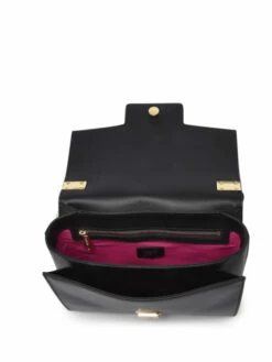 Medium Leather Roxane Shoulder Bag LANCEL -Sacs Soldes Magasin 911482