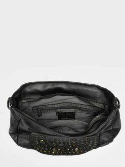 Crossbody Bag Dewashed Leather MILANO -Sacs Soldes Magasin 924342