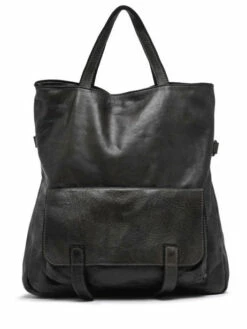 Leather Backpack/tote Dewashed MILANO