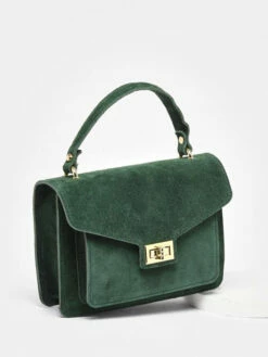 Leather Velvet Crossbody Bag MILANO 7 Leather Velvet Crossbody Bag MILANO -Sacs Soldes Magasin 924474