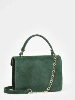 Leather Velvet Crossbody Bag MILANO 9 Leather Velvet Crossbody Bag MILANO -Sacs Soldes Magasin 924476