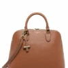 Leather Gis�le Top-handle Bag LE TANNEUR