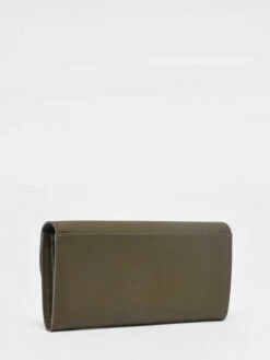 Leather Flap Wallet Roseau LONGCHAMP -Sacs Soldes Magasin 937313