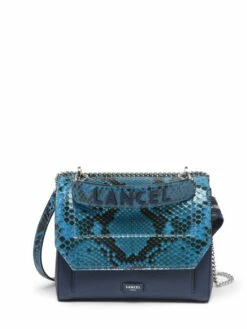 Top Handle M Ninon Python LANCEL