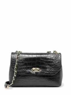 Shoulder Bag Exotic Lezard/croco Leather LANCASTER