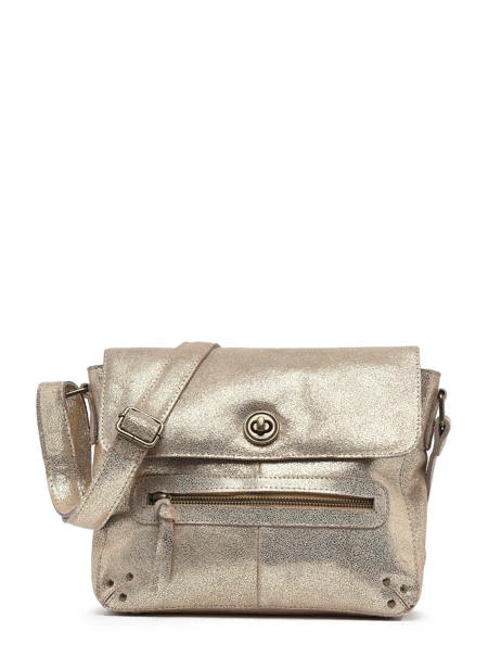 Crossbody Bag Leather PIECES -Sacs Soldes Magasin 940636