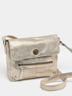 Crossbody Bag Leather PIECES -Sacs Soldes Magasin 940637