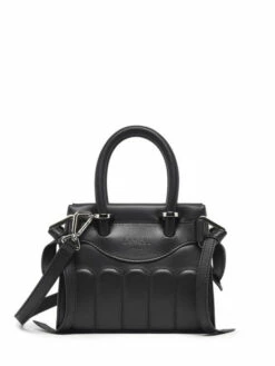 Leather Mini Carryal Rod�o LANCEL