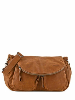 Crossbody Bag Lola Leather Vintage Leather NAT ET NIN