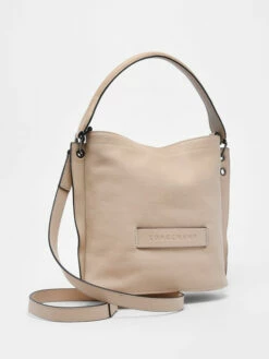 Leather Crossbody Bag Longchamp 3D LONGCHAMP -Sacs Soldes Magasin 953639