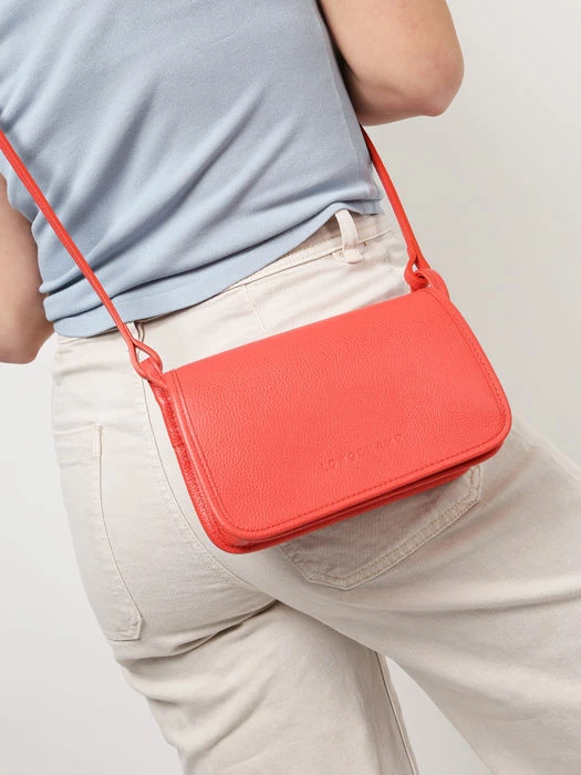 Leather Le Foulonn� Mini Crossbody Bag LONGCHAMP 2 Leather Le Foulonn� Mini Crossbody Bag LONGCHAMP – Image 2