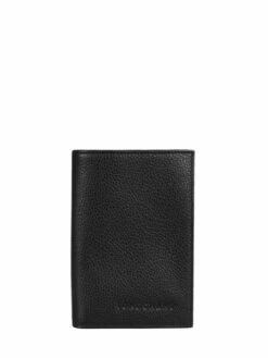 Leather Le Foulonn� Passport Holder LONGCHAMP