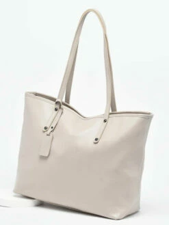 Leather Caviar Tote Bag MILANO -Sacs Soldes Magasin 959892