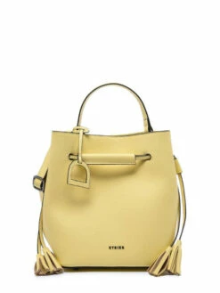 Leather Blazer Bucket Bag ETRIER