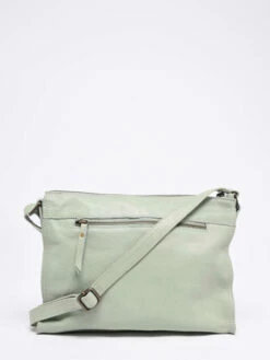 Leather Cow Crossbody Bag BASILIC PEPPER 9 Leather Cow Crossbody Bag BASILIC PEPPER -Sacs Soldes Magasin 961243