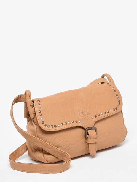 Cross Body Tas Stone Leather BASILIC PEPPER 3 Cross Body Tas Stone Leather BASILIC PEPPER – Image 3