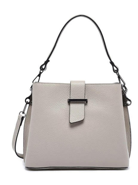 Schoudertas Caviar Leather MILANO 1 Schoudertas Caviar Leather MILANO