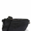 Leather Cow Belt Bag BASILIC PEPPER