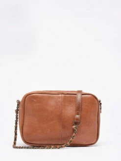 Crossbody Bag Bodil Leather PIECES 9 Crossbody Bag Bodil Leather PIECES -Sacs Soldes Magasin 966689