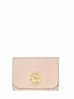 Leather Box-Trot Wallet LONGCHAMP