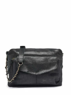 Leather Naina Crossbody Bag PIECES