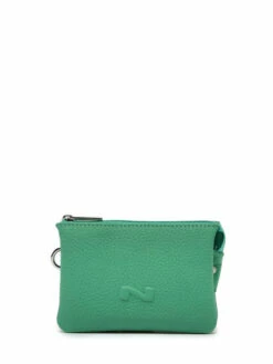 2-compartment Coin Purse Leather NATHAN BAUME