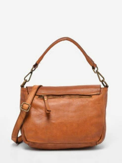 Shoulder Bag Dewashed Leather MILANO -Sacs Soldes Magasin 969015