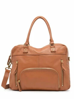 Shopping Bag Vintage Leather NAT ET NIN