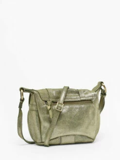 Shoulder Bag Vintage Leather MILA LOUISE -Sacs Soldes Magasin 970844